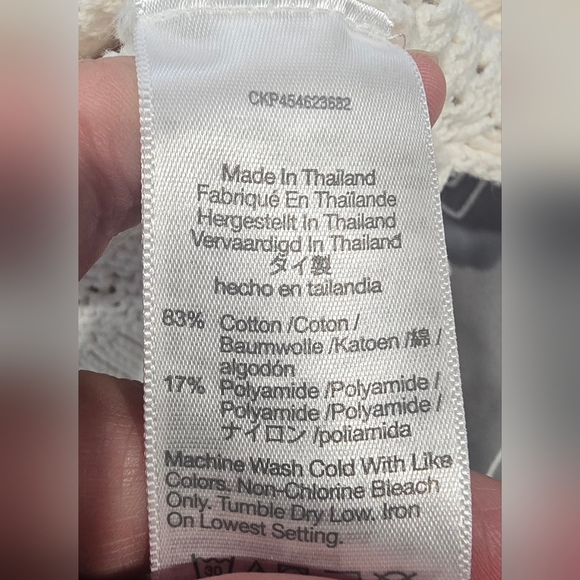 Madewell Open Knit Sweater Tank Size Small - Picture 5 of 5